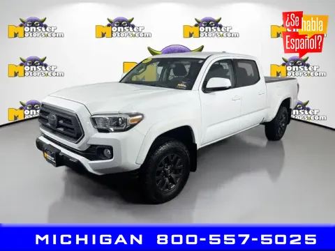 White 2021 Toyota Tacoma TRD Sport for sale in Michigan Center, MI