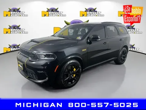 Black 2024 Dodge Durango SRT 392 for sale in Michigan Center, MI