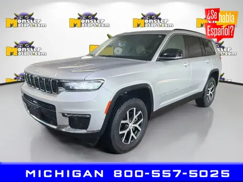 Silver 2024 Jeep Grand Cherokee L Limited for sale in Michigan Center, MI