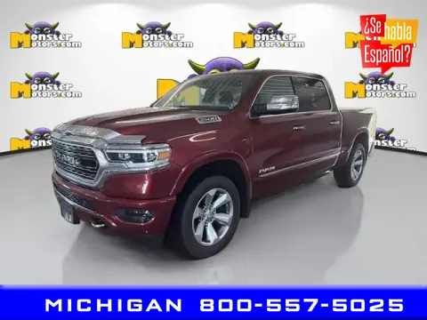 Red 2020 Ram 1500 Limited for sale in Michigan Center, MI
