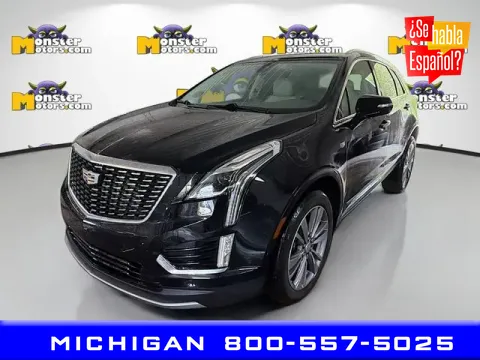 Black 2020 Cadillac XT5 Premium Luxury for sale in Michigan Center, MI