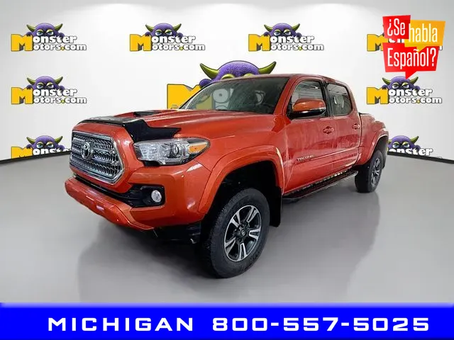 Orange 2016 Toyota Tacoma TRD Sport for sale in Michigan Center, MI