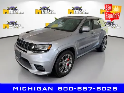 Silver 2020 Jeep Grand Cherokee SRT for sale in Michigan Center, MI
