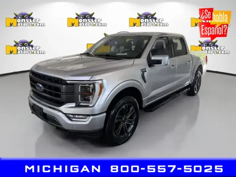 Silver 2022 Ford F-150 Lariat for sale in Michigan Center, MI