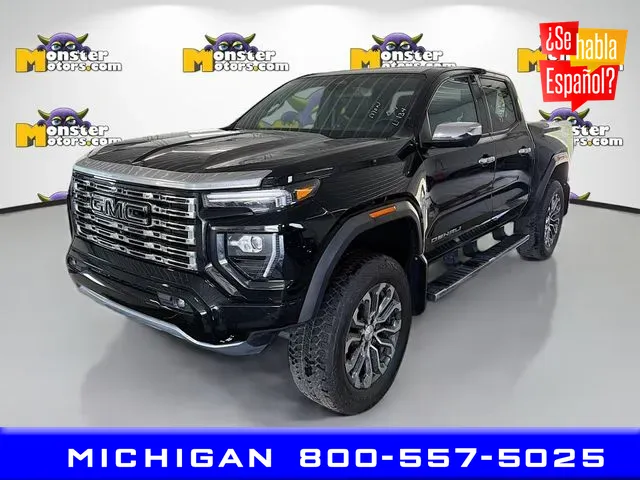 Black 2023 GMC Canyon Denali for sale in Michigan Center, MI