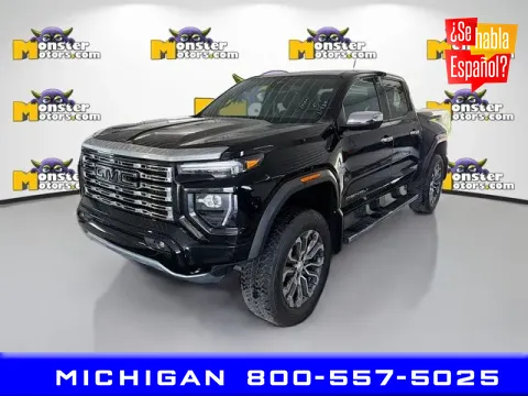 Black 2023 GMC Canyon Denali for sale in Michigan Center, MI