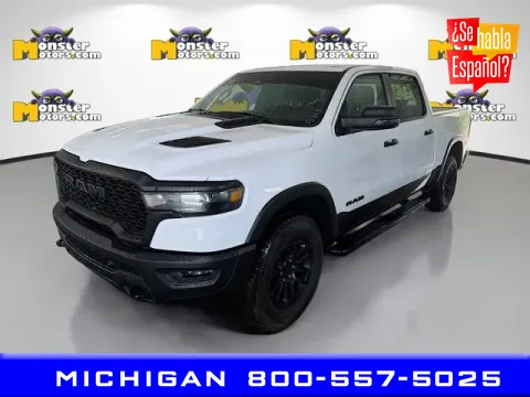 White 2025 Ram 1500 Rebel for sale in Michigan Center, MI