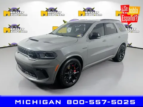 Gray 2023 Dodge Durango R/T Plus for sale in Michigan Center, MI