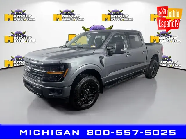 Gray 2025 Ford F-150 XLT for sale in Michigan Center, MI