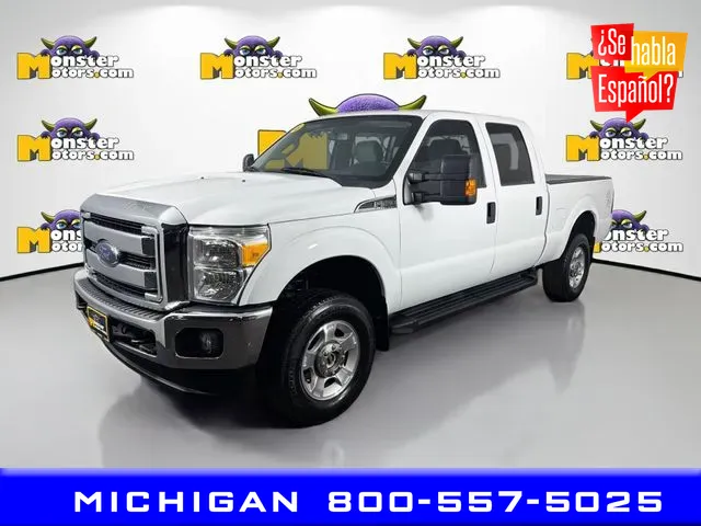 White 2016 Ford F-250SD XLT for sale in Michigan Center, MI