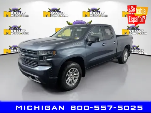 Blue 2019 Chevrolet Silverado 1500 RST for sale in Michigan Center, MI