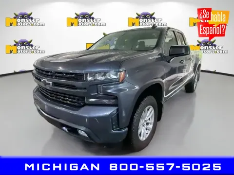 Blue 2019 Chevrolet Silverado 1500 RST for sale in Michigan Center, MI