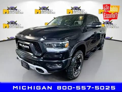 Black 2022 Ram 1500 Rebel for sale in Michigan Center, MI