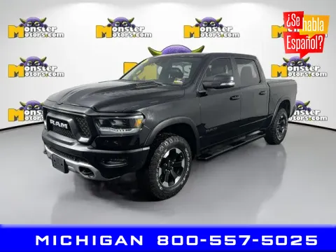Black 2022 Ram 1500 Rebel for sale in Michigan Center, MI