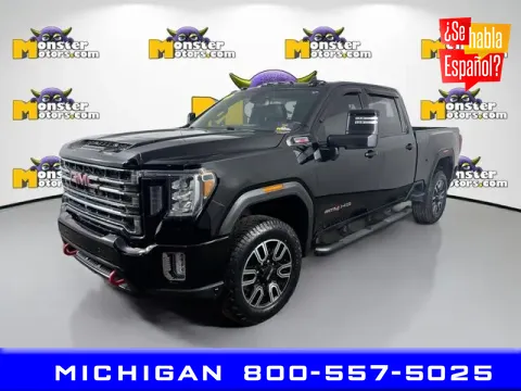Black 2023 GMC Sierra 2500HD AT4 for sale in Michigan Center, MI