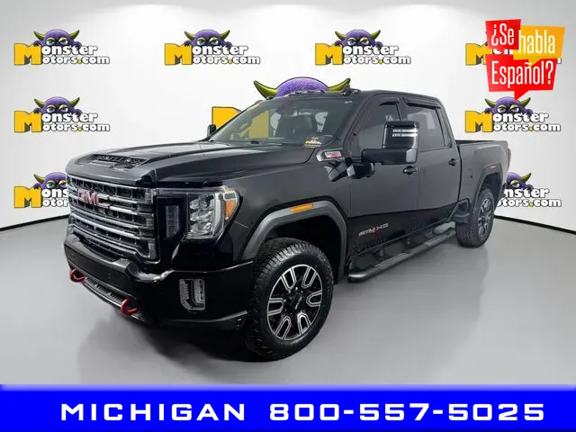Black 2023 GMC Sierra 2500HD AT4 for sale in Michigan Center, MI