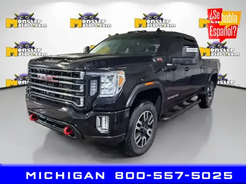 Black 2023 GMC Sierra 2500HD AT4 for sale in Michigan Center, MI