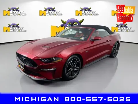 Gray 2018 Ford Mustang GT Premium for sale in Michigan Center, MI