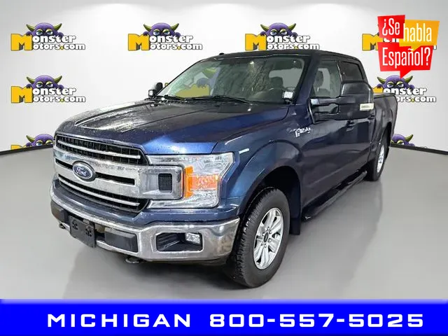 Gray 2018 Ford F-150 XLT for sale in Michigan Center, MI