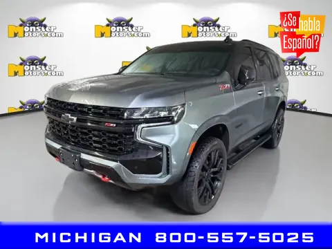 Silver 2024 Chevrolet Tahoe Z71 for sale in Michigan Center, MI