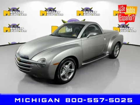 Silver 2004 Chevrolet SSR for sale in Michigan Center, MI