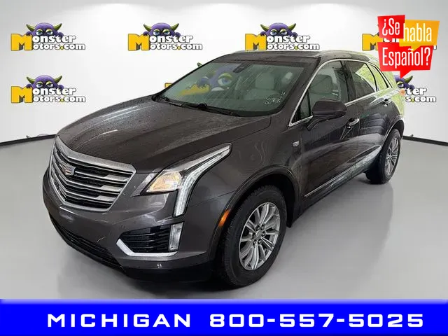 Black 2019 Cadillac XT5 Luxury for sale in Michigan Center, MI