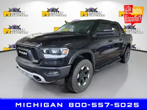Black 2022 Ram 1500 Rebel for sale in Michigan Center, MI