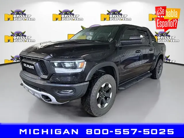 Black 2022 Ram 1500 Rebel for sale in Michigan Center, MI