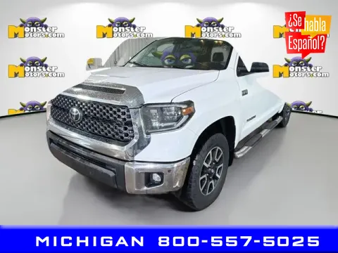 White 2021 Toyota Tundra for sale in Michigan Center, MI