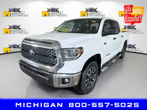 White 2021 Toyota Tundra for sale in Michigan Center, MI