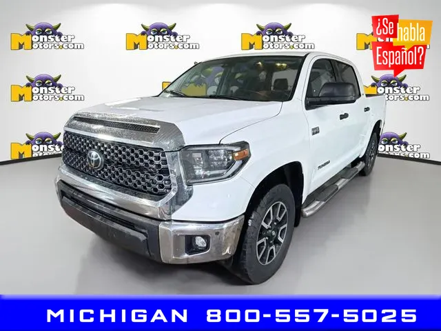 White 2021 Toyota Tundra SR5 for sale in Michigan Center, MI