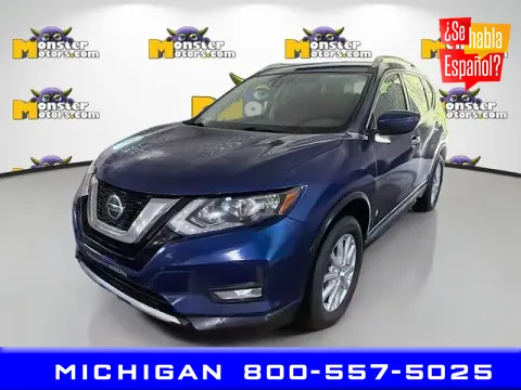 Blue 2020 Nissan Rogue for sale in Michigan Center, MI