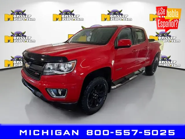 Blue 2018 Chevrolet Colorado Z71 for sale in Michigan Center, MI