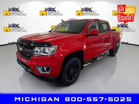 Blue 2018 Chevrolet Colorado Z71 for sale in Michigan Center, MI