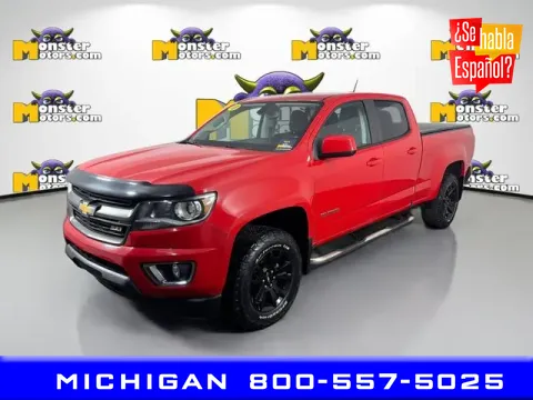 Blue 2018 Chevrolet Colorado Z71 for sale in Michigan Center, MI