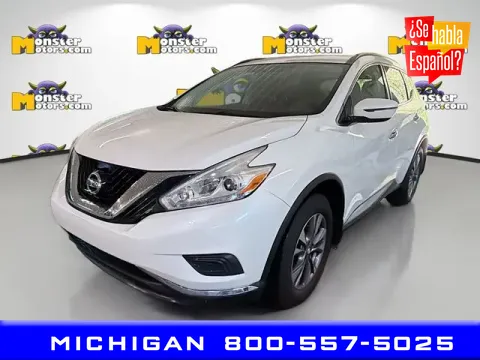 White 2017 Nissan Murano for sale in Michigan Center, MI