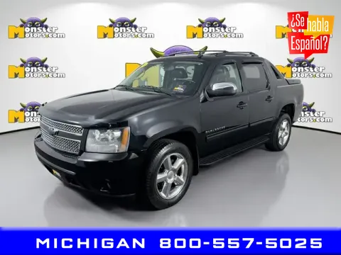 Black 2011 Chevrolet Avalanche 1500 LT for sale in Michigan Center, MI