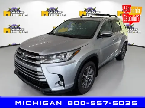 Gray 2019 Toyota Highlander for sale in Michigan Center, MI