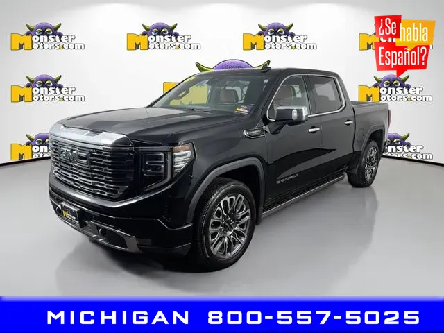 Black 2024 GMC Sierra 1500 Denali Ultimate for sale in Michigan Center, MI
