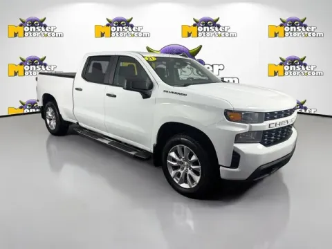 Another view of 2021 Chevrolet Silverado 1500 Custom for sale in Michigan Center, MI at Monster Motors - Jackson, MI