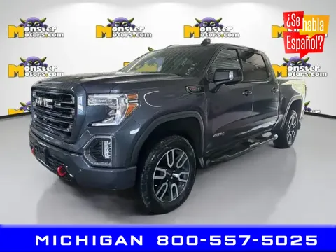Blue 2020 GMC Sierra 1500 AT4 for sale in Michigan Center, MI