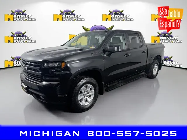 Black 2021 Chevrolet Silverado 1500 RST for sale in Michigan Center, MI
