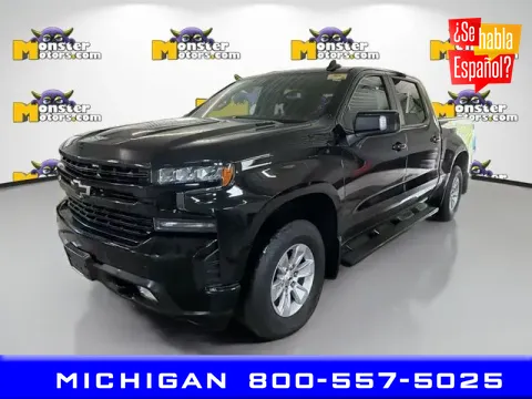 Black 2021 Chevrolet Silverado 1500 RST for sale in Michigan Center, MI