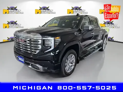 Black 2024 GMC Sierra 1500 Denali for sale in Michigan Center, MI