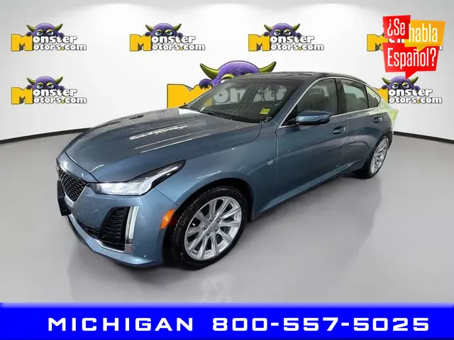 Blue 2024 Cadillac CT5 Luxury for sale in Michigan Center, MI