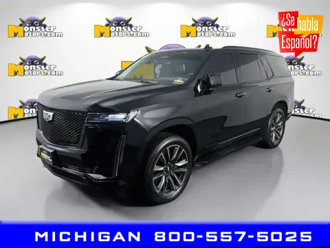 Black 2024 Cadillac Escalade Sport for sale in Michigan Center, MI
