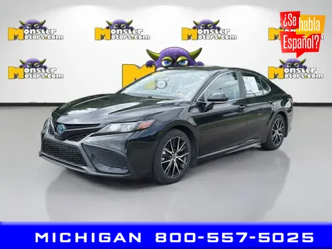 Black 2024 Toyota Camry XLE for sale in Michigan Center, MI