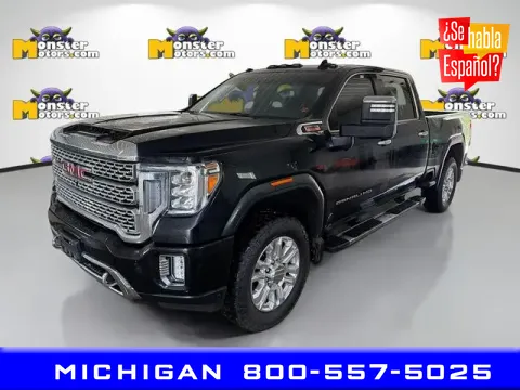 Blue 2020 GMC Sierra 2500HD Denali for sale in Michigan Center, MI