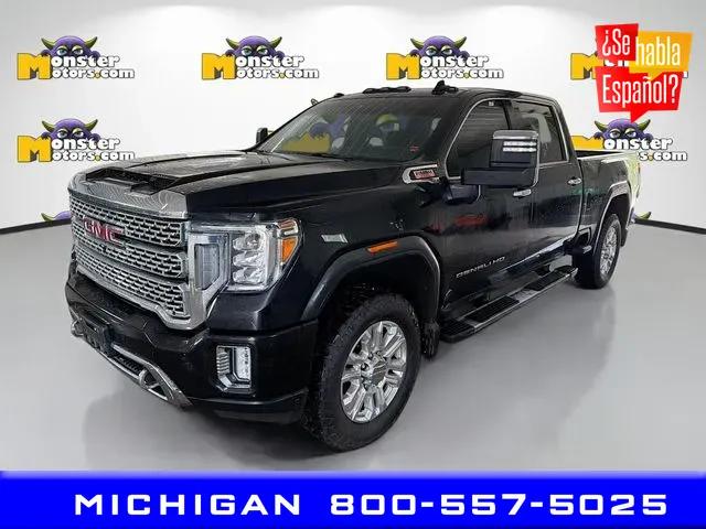 Blue 2020 GMC Sierra 2500HD Denali for sale in Michigan Center, MI