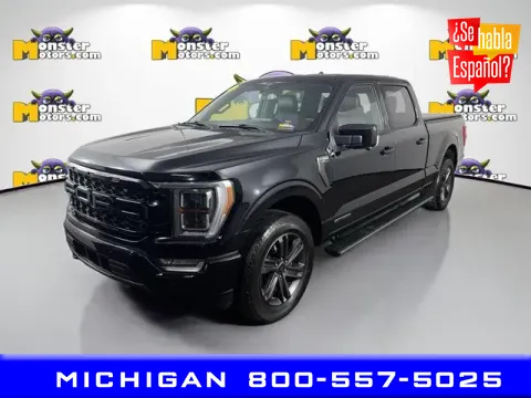 Black 2023 Ford F-150 Lariat for sale in Michigan Center, MI